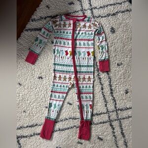Little Sleepies Holiday Patterned Footie